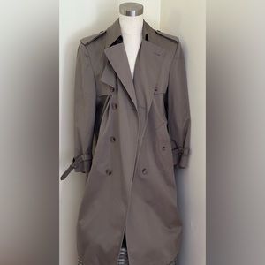 London Fog Vintage Classic Men Trench Coat SZ Regular 40 Missing Lining …